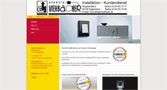 Desktop Screenshot of elektro-viehbacher.de